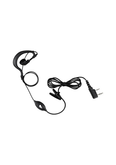 Qingmipy Baofeng Uv-5r İç Kulaklıklı Mikrofon - Elserbest İletişim, Kararlı Klem, Net Ses, 120cm Uzun Kordon