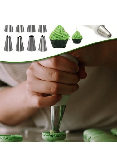 Krema Sıkma Seti 10 Parça-9010259851569