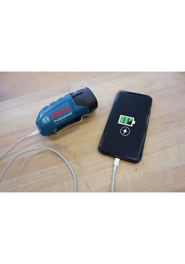 Bosch Professional GAA 12V-21 12 V Sistem Akü USB Şarj Adaptörü – 0618800079