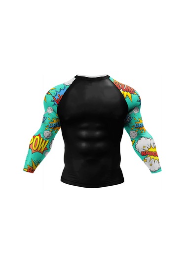 Prosperlink Cody Lundin Sıkı Uzun Kollu Mma Bjj Savaş Tişörtü - Grappling Eğitimi İçin Spor Kıyafetierkek Ordu Yeşil