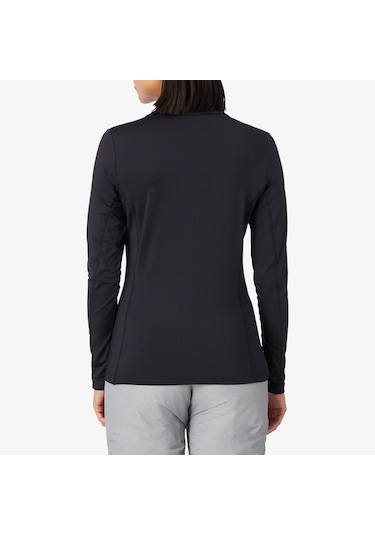 Mc Kinley Hero Iı Half Zip Uzun Kollu Kadın Siyah Üst 426698 Siyah