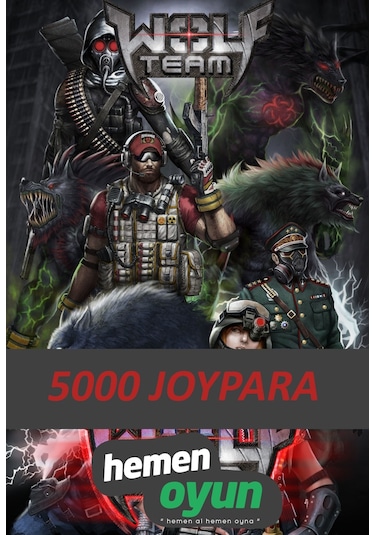 HemenOyun 5000 JoyPara JP - 1875 Wolfteam Nakit Wolf Team