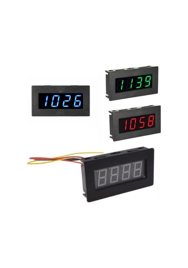 Trendooze Takometre Suntek Rpm Ölçer Motoru Hız Frekans Dijital Araba Ft