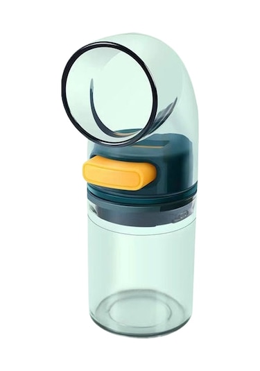 Kantitatif Kontrol Tuz Tankı Kontrol Baharat Kutusu Baharat Kutusu Ev Mutfak Baharat Şişesi Tuz Serpin 3 Koyu Yeşil