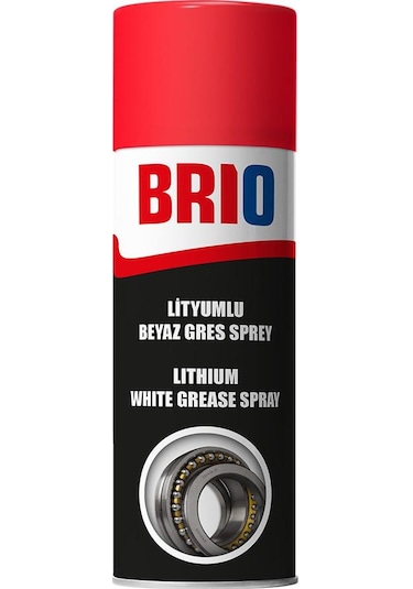 Brio Lityumlu Beyaz Gres Sprey 400 ML