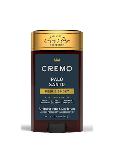 Cremo Palo Santo Antiperspirant Stick Deodorant 75gr