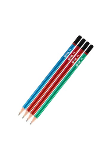 Rotring Mercanlı Kurşun Kalem 4 Lü Paket 1 Adet Siyah