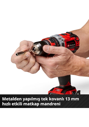 Einhell TP-CD 18/50 Li-i BL - Solo Akülü Darbeli Vidalama - 4513942