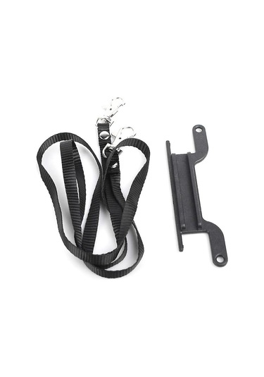 Mavic Mini/2/pro/air/spark İçin Siyah Uzaktan Kumanda Çift Askılı