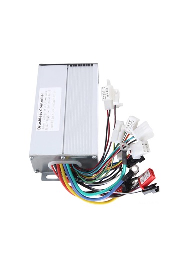 Xindoker Gümüş Renkli 12 Borulu Çift Modlu Elektrikli Cihaz - 48v-72v 1000w-1500w Hızlı Sürekli Motor Gümüş