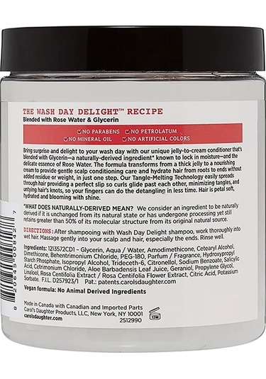 Carol's Daughter Wash Day Delight Rose Saç Kremi 567 G