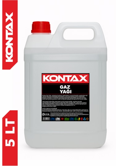 Kontax Gaz Lambası Yağı 5 Lt Şeffaf