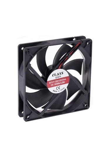 Class 120X120X25Mm Dc 12Volt Fan 1Adet