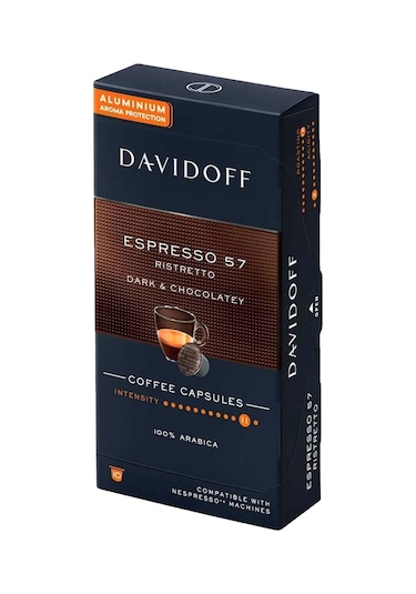 Davidoff Espresso 57 Ristretto Dark & Chocolatey Kapsül Kahve 5 x 10'lu