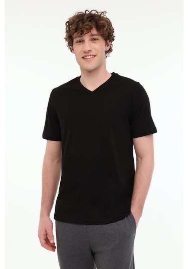 Kinetix Mb Pam V 11sn221 5fx Siyah Erkek Kısa Kol T-shirt 000000000101938839 Siyah