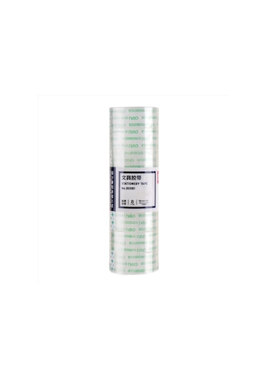 Deli Küçük Yüksek Viskozite Ofis Şeffaf Teyp Öğrenci Kırtasiye Kaseti, Size:6 Rolls Width 1.2cm X Length 15m Diğer