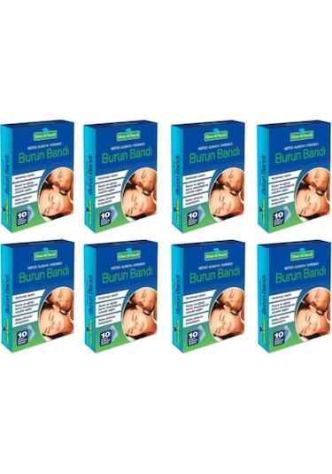 Rituel De Beaute Horlama Azaltıcı Burun Bandı 10'lu x 8 Paket