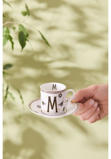 Karaca  M Harfli Kahve Fincanı 80 ml