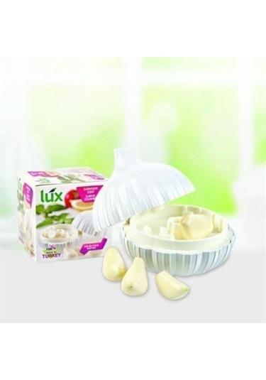 Buffer Sarımsak Şeklinde Pratik Sarımsak Ezici Rendeleyici El Rondosu Çok Renkli