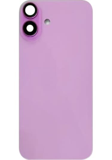 Teknonet Apple Uyumlu iPhone 16 Kamera Camlı Batarya Kapağı + Magsafe Flex - Mavi Mavi