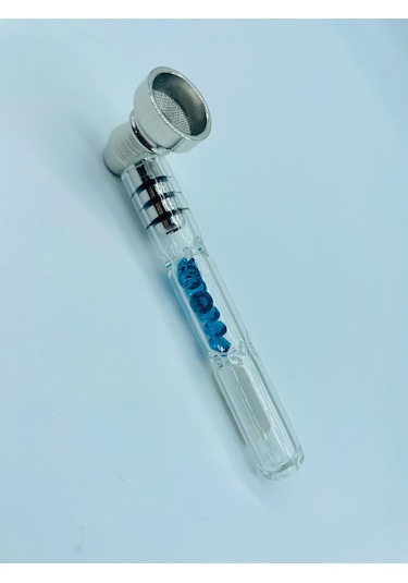 Isıyadayanıklı Metal&cam Pipo 9cm-2parça//pc44