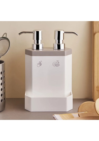 Porsima Plastik Marlon Lecce 2 Li Süngerlikli Sıvı Sabunluk