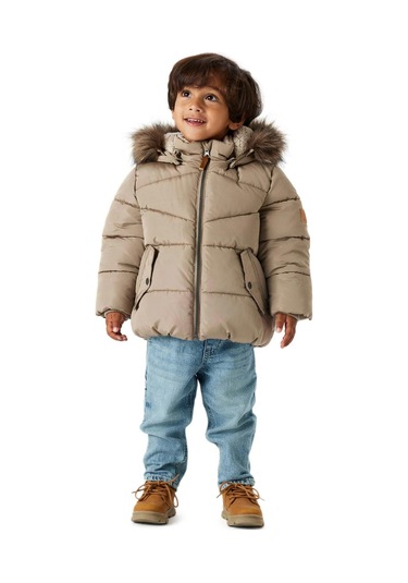 Name It Nmmmathew Puffer Kahverengi Erkek Çocuk Mont Kahverengi