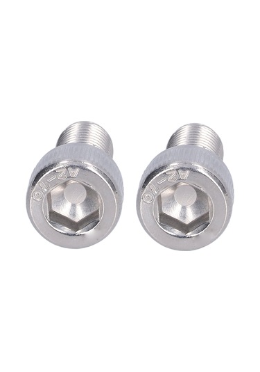 Geeksen A2 Çelikli M10x20 İç Sekizgen Somun, 1.25mm İnce Dişli, 4 Adet, Korozyona Dayanıklı, Dıy Ve Endüstriyel Kullanim