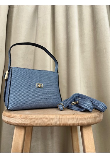 Kemerli Kare El Ve Omuz Çantası