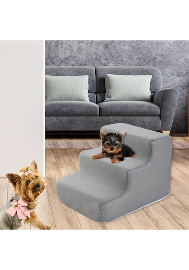 Homyl Köpek Merdiven Rampası Merdiveni Pet Adımları Makinede