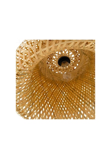 Mirage Model Tekli Rattan Bambu Tasarım İskandinav Bohemavize