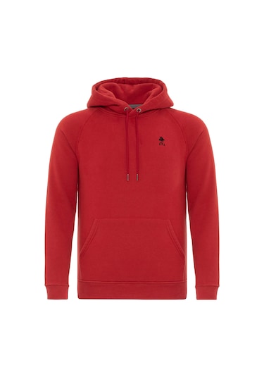 Routefıeld Routefield Hedge Erkek Kırmızı Sweatshirt Bordo Bordo