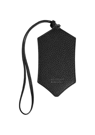 Montblanc Grain Bagaj Etiketi 199443 Siyah