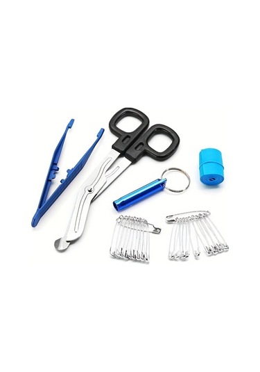 Novahub 300 Parçalık Su Geçirmez İlk Yardım Çantası - Ev, Ofis, Kamp İçin Çok Renkli Pratik, Kullanışlı Çok Renkli