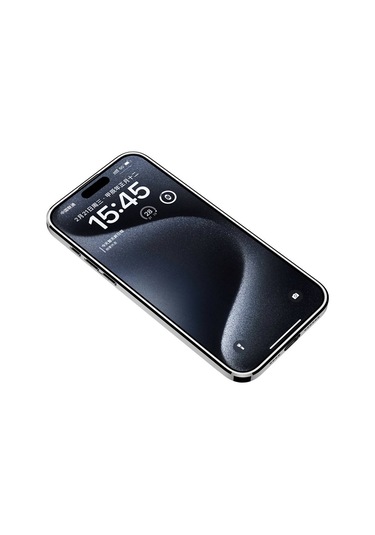 İphone Uyumlu 15 Pro Max Kılıf Ultra İnce Kamera Korumalı Pc + Deri Arka Yüzey Zore X-pro Kapak-titan