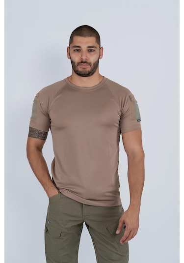 Bikatex T-shırt Tactıcal K.kol Bkt - 801-1188-Bej