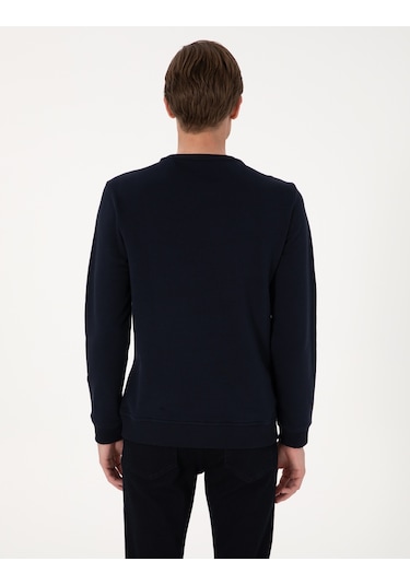 Pierre Cardin Erkek Lacivert Sweatshirt 50314978-vr033 Lacivert