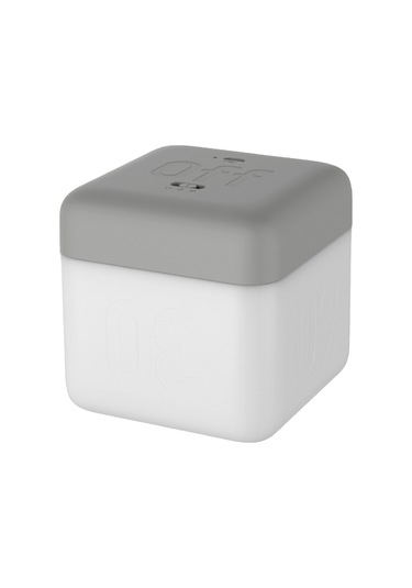 Ruicoo Şarj Edilebilir Küp Gece Lambası - 2 Işık Parlaklığı, 5/15/30/60 Dakika Zamanlayıcı, Bebek Odası Ve Yatak İçin Diğer