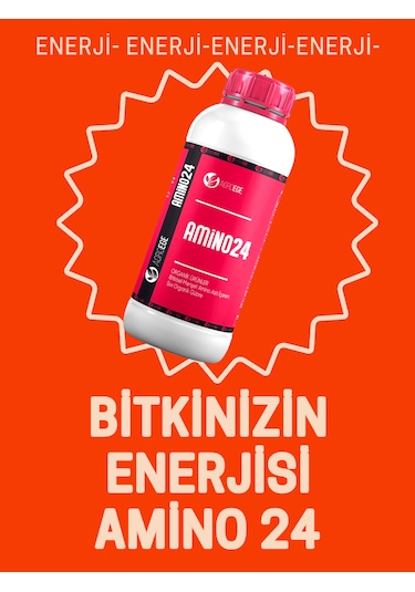 Agroege Amino 24 Sıvı Aminoasit Organik Gübre 1 LT