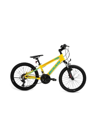 Bisan Kdx 2600 Erkek Çocuk Bisikleti 28cm V 20 Jant 21 Vites Cat Sarı Mavi Turuncu Sarı