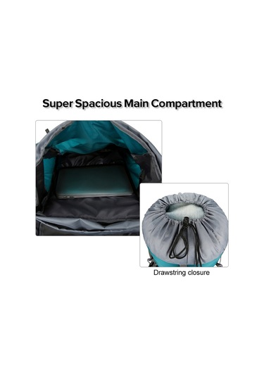 Weikani-70l Yürüyüş Sırt Çantası Suya Dayanıklı Tırmanma Kampı,turuncu Turuncu