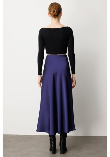 Ekol Kadın Maxi Boy Volanlı Etek 2027 Parlement Parlement