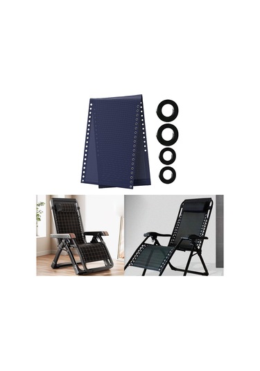 Suntek Veranda Plaj Askılı Sandalye Arka Bahçe Için Nefes Mavi