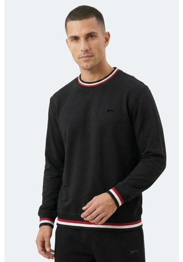 Slazenger Keystone I Erkek Siyah Sweatshırt