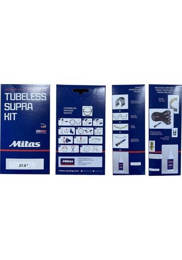 Rubena Mitas 27.5 İnc Tubeless Dönüşüm Seti Tubeless Kit Çok Renkli