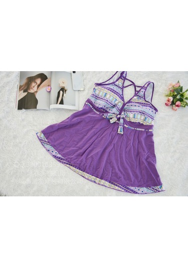 Geeroyoo Kadın Büyük Beden Mavi Mayo - Hafif, Taşınması Kolay, Dayanıklı Malzeme İle Dış Etkinliklere Uygun Diğer