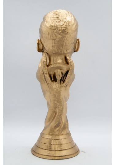 Messi Dünya Kupası Büst Şampiyonluk Figür Özel Tasarım 20 Cm