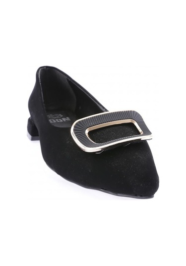 Dgn 2800-23y Kadin Sivri Burun Tokali Babet 2800-1423-R1700 Siyah