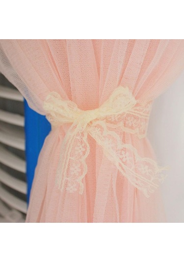 Suntek Silindirik Klima Kapağı Sevimli Dantel Dolap Kapağı