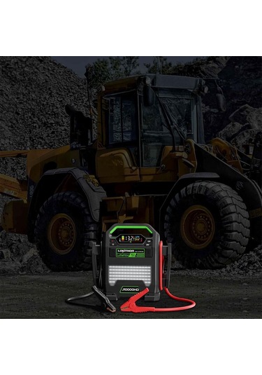Lokithor J10000hd 12v/24v 10.000amp Lifepo4 Akıllı Akü Takviye + Powerbank + Led Lamba Fr J10000hd